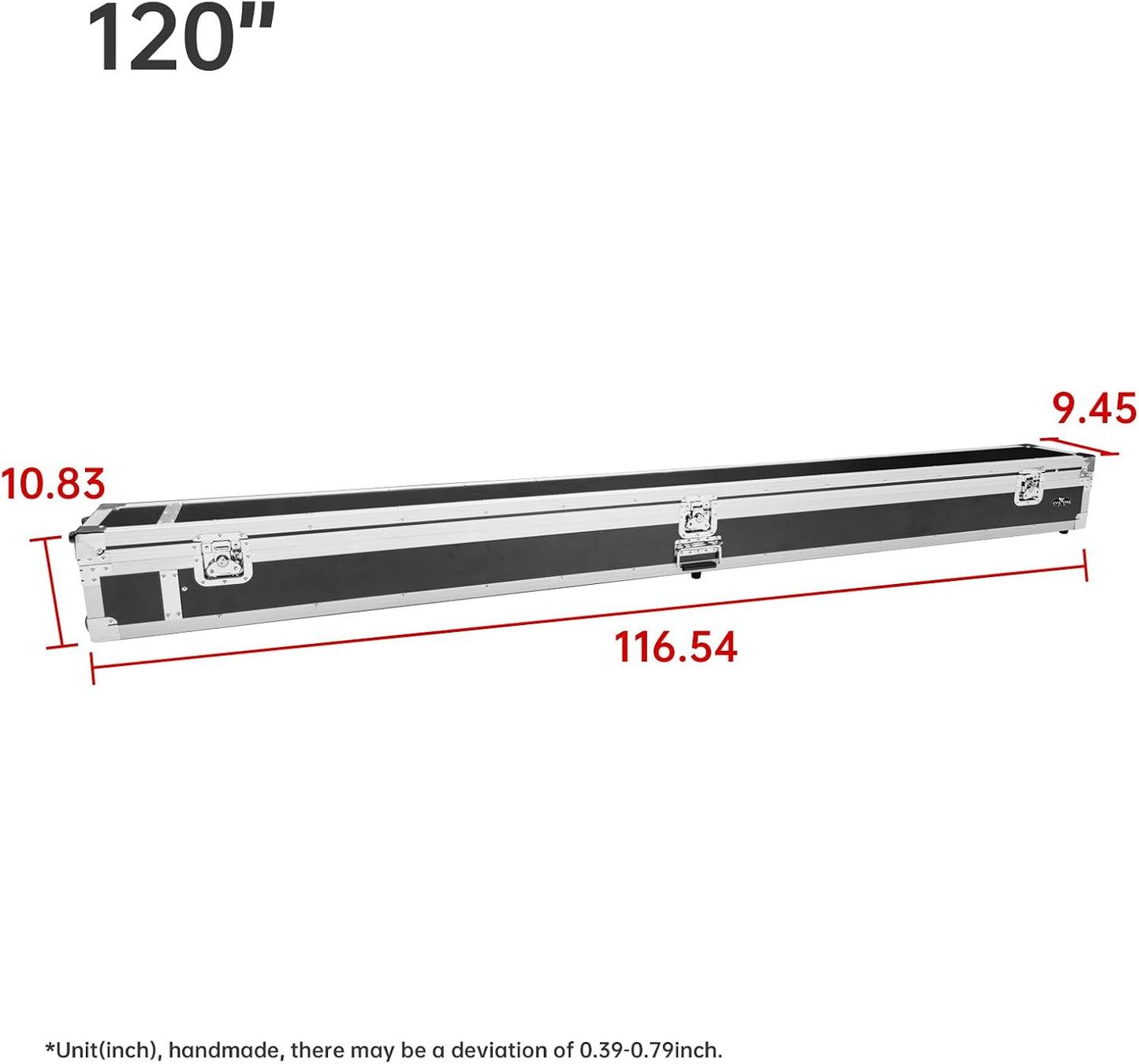 VIVIDSTORM 120" Screen Heavy Duty Aluminium Travelling Case,VHDTC120H