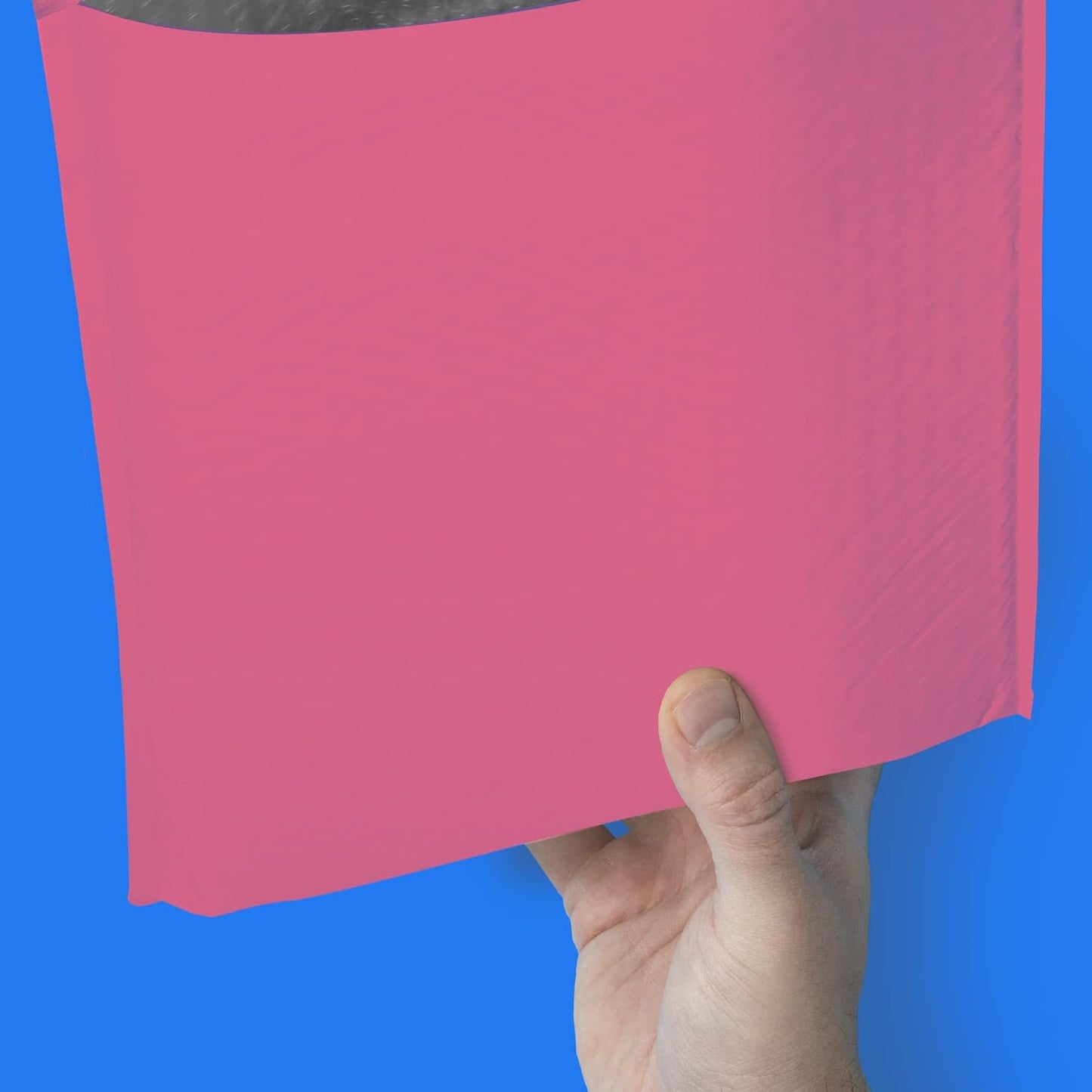 The Boxery Colored Poly Bubble Mailers (#0 6x10'', Pink)