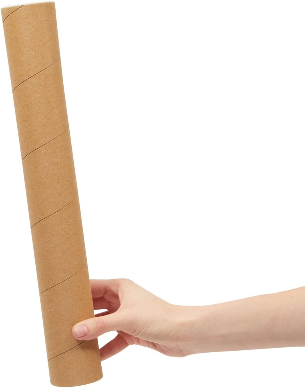 Stockroom Plus Cardboard Tubes - 12-Pack, 2 in x 15 in, Brown, Round - Mailing Tubes, Poster Storage & Blueprint Tube for Art Prints & Documents