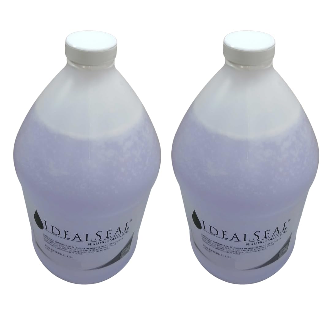 PB 608-0 E-Z Seal Sealing Solution Genuine Compatible IDEALSEAL Half Gallon (64 oz) of Sealing Solution DM Series Mailing Systems (2-Half-Gallons)