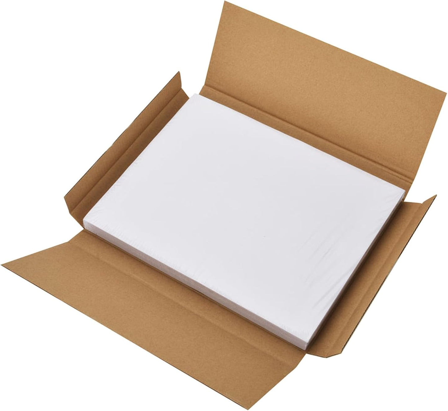 Coopaty Full Sheet Address Labels for Laser/Inkjet Printers, White, 8.5" x 11" Shipping Label, 2000 Labels