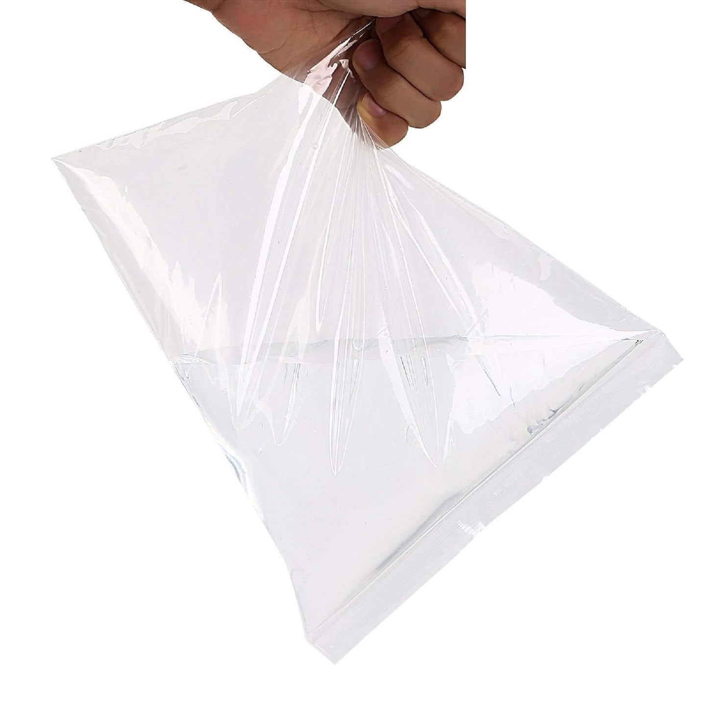 AM-Ink 200-Pcs 6x9 Poly Self Sealing Storage Reclosable Resealable Clear Plastic Bags 2 MIL