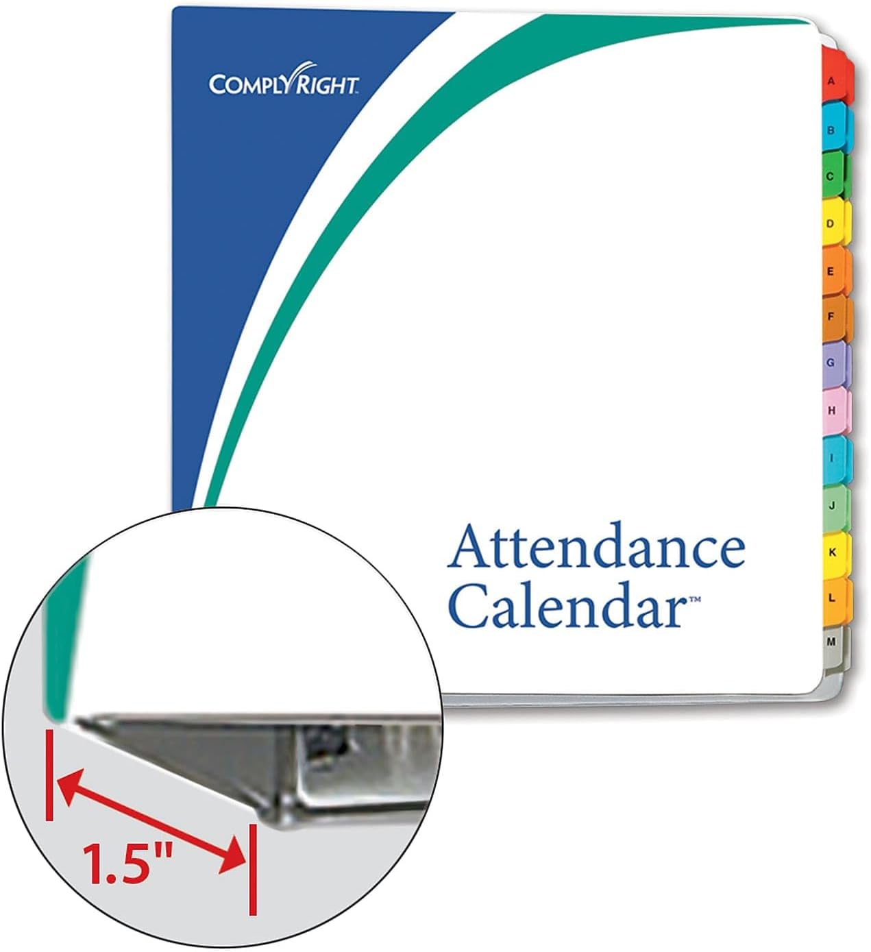 2026 Attendance Calendar Kit, White, Pack of 100