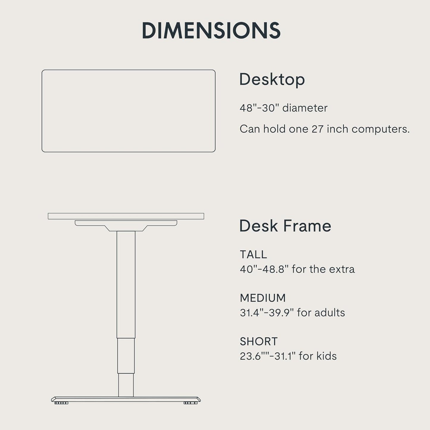 FLEXISPOT E6 Essential 3 Stages Dual Motor Electric Standing Desk 48x30 Inch Whole-Piece Board Height Adjustable Electric Sit Stand Desk(Black Frame + Marble Grey Desktop, 2 Packages)