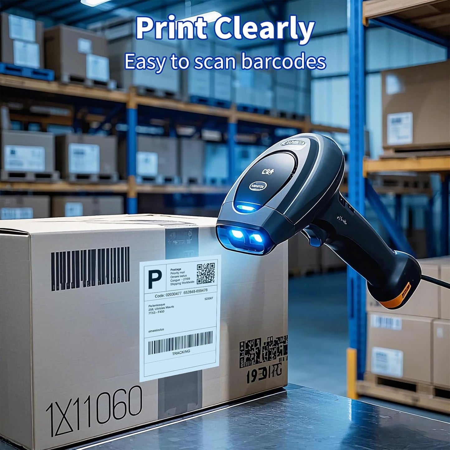 4" x 6" 1000 Labels Fanfold Direct Thermal Labels, White Perforated Shipping Labels with Perforated Line for Zebra & Rollo Printer,Thermal Printer Label Permanent Adhesive,1 Stack