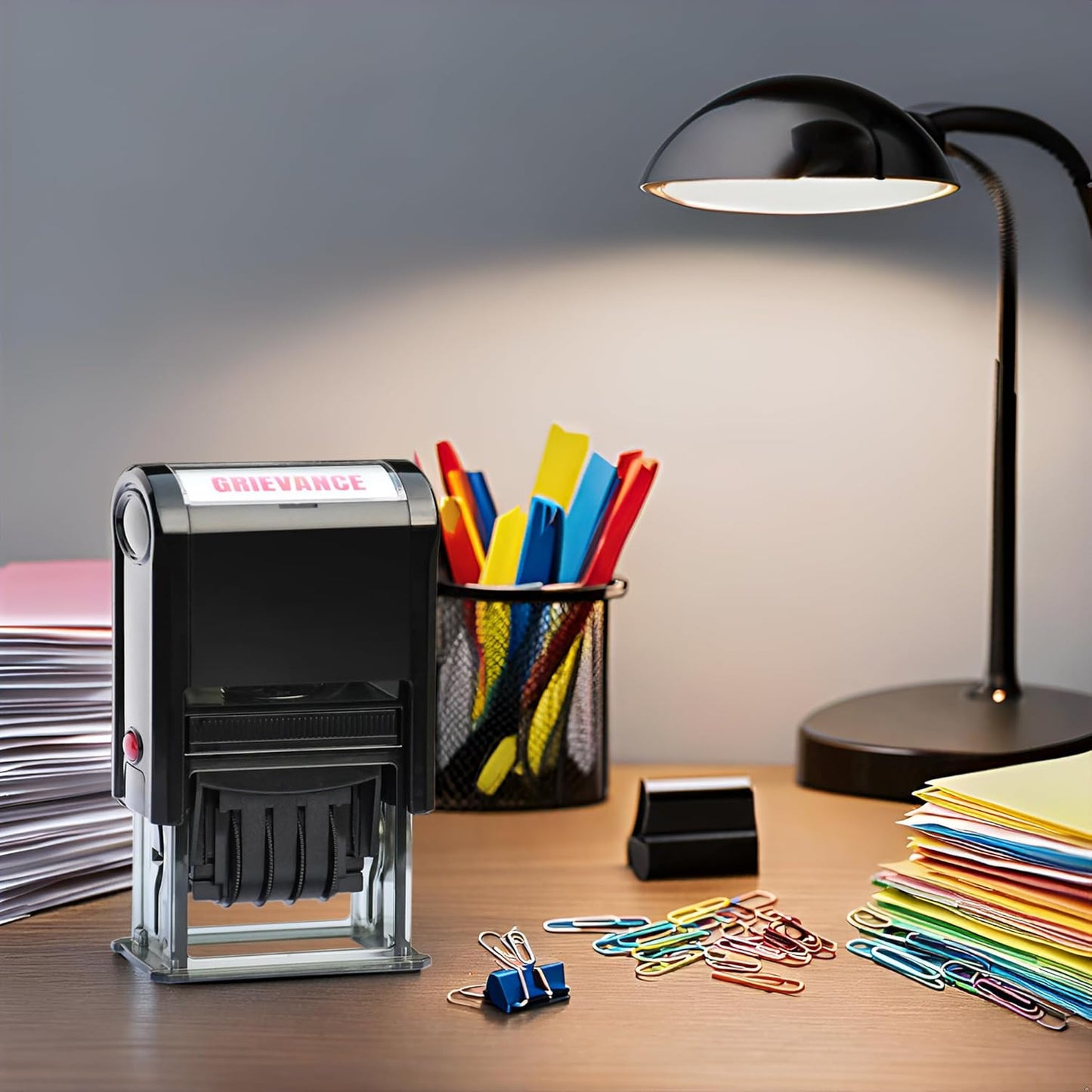 Custom-Teacher-Stamps with Date Self Inking Parent Name Signature Stamps with Date Personalized to The Parents or Guardian of Stamp with Date for Teacher Grading (Parent Name Stamp)