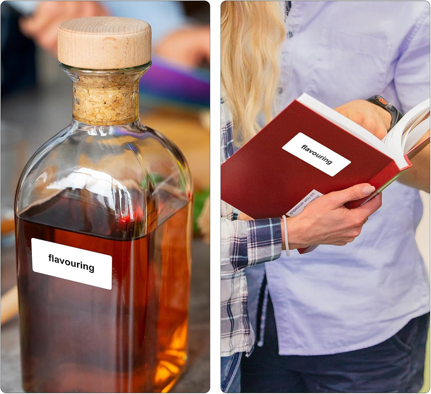 Hehua 10-Roll 2-1/4" x 1-1/4" Compatible with DYMO Labelwriter 550 5XL 30334 with RFID Chip, Multipurpose Barcode & FNSKU Labels, Perforated, Compatible with DYMO Desktop Printers, Total 10000 Labels