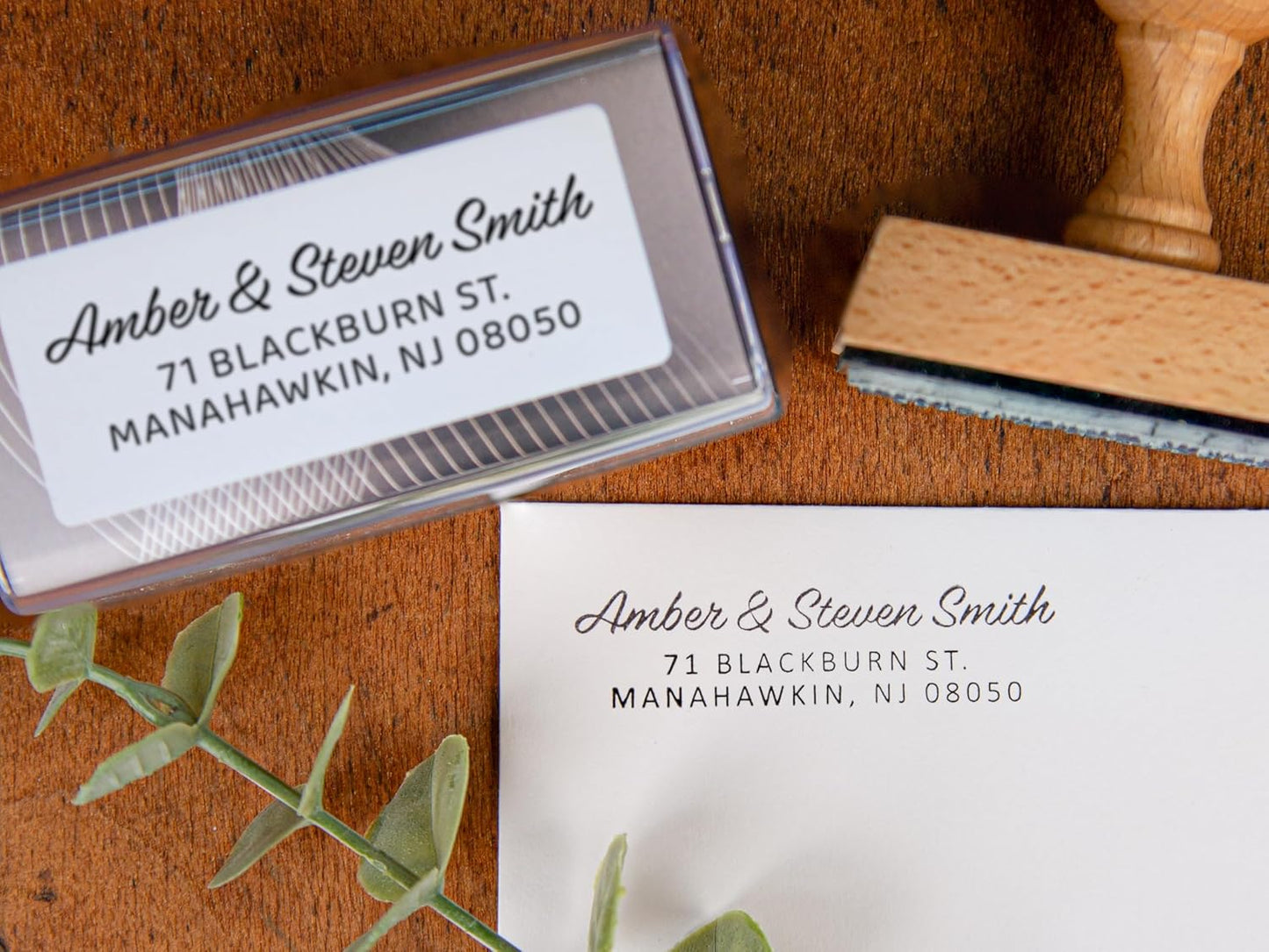 Custom Return Address Stamp - Personalized Self-Inking Stamp | Choose from Multiple Designs | Custom Address Rubber Stamper | Stamps for Mailing | Self Inked Return Stamps | Evrest Press