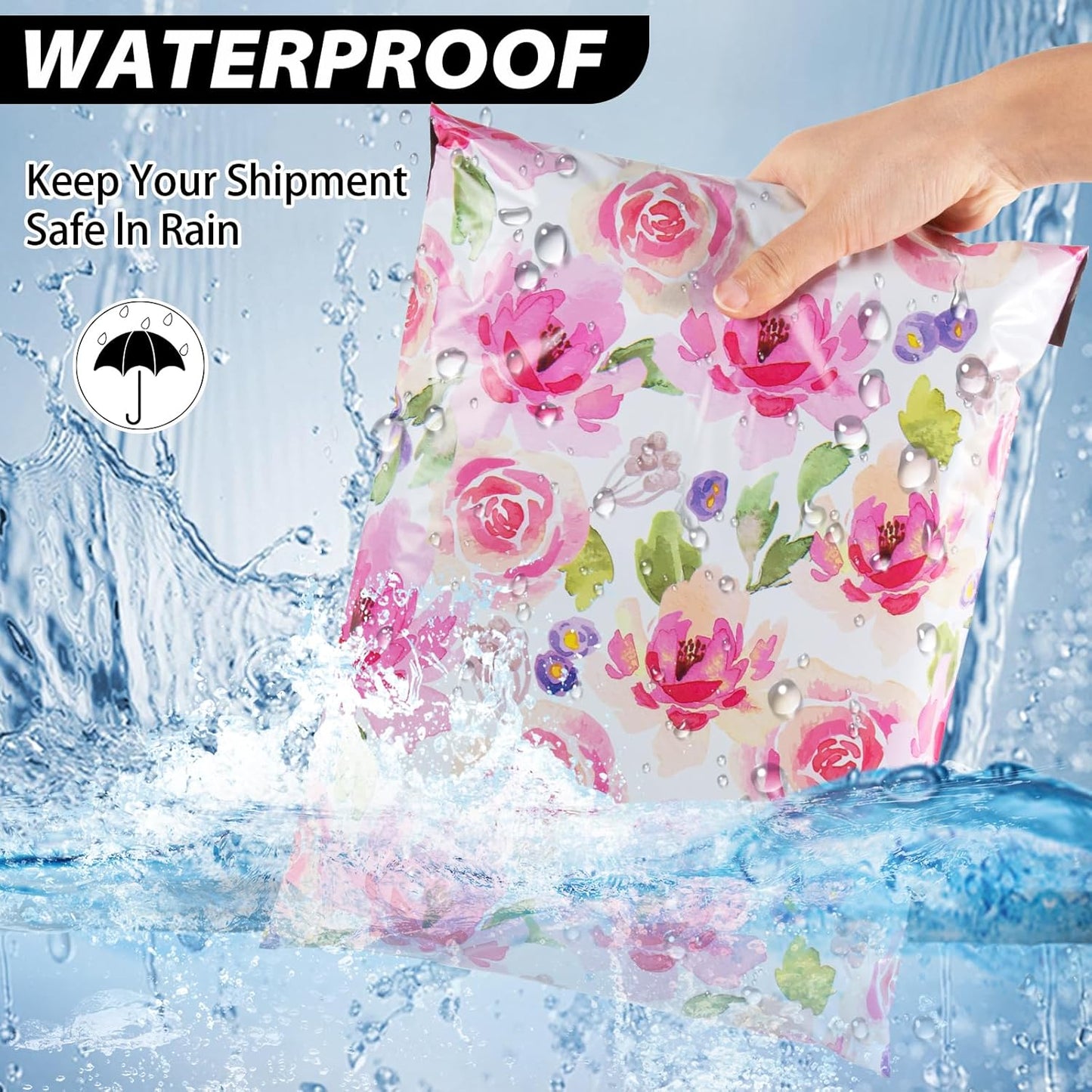Oududianzi Large Poly Mailers 14.5x19, 50Pack Shipping Bags, Mailing Bags, Mailers Poly Bags for Shipping, Shipping Envelopes, Packaging Bags for Small Business and Clothes