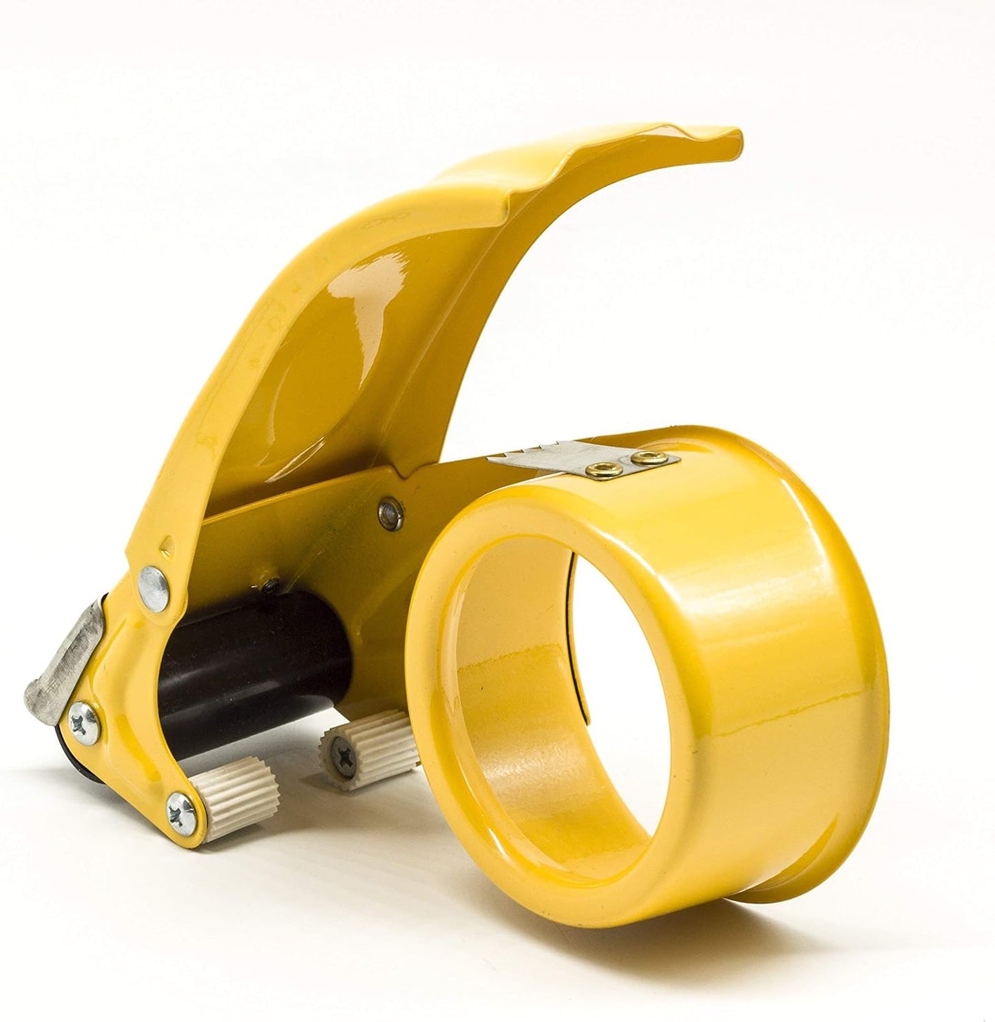 Metal Big Handheld Tape Gun Dispenser 3 Inch (Large Size) 75mm Wide Packing Packaging Sealing Tape Cutter Orange TG08-ORG for People with Big Hands