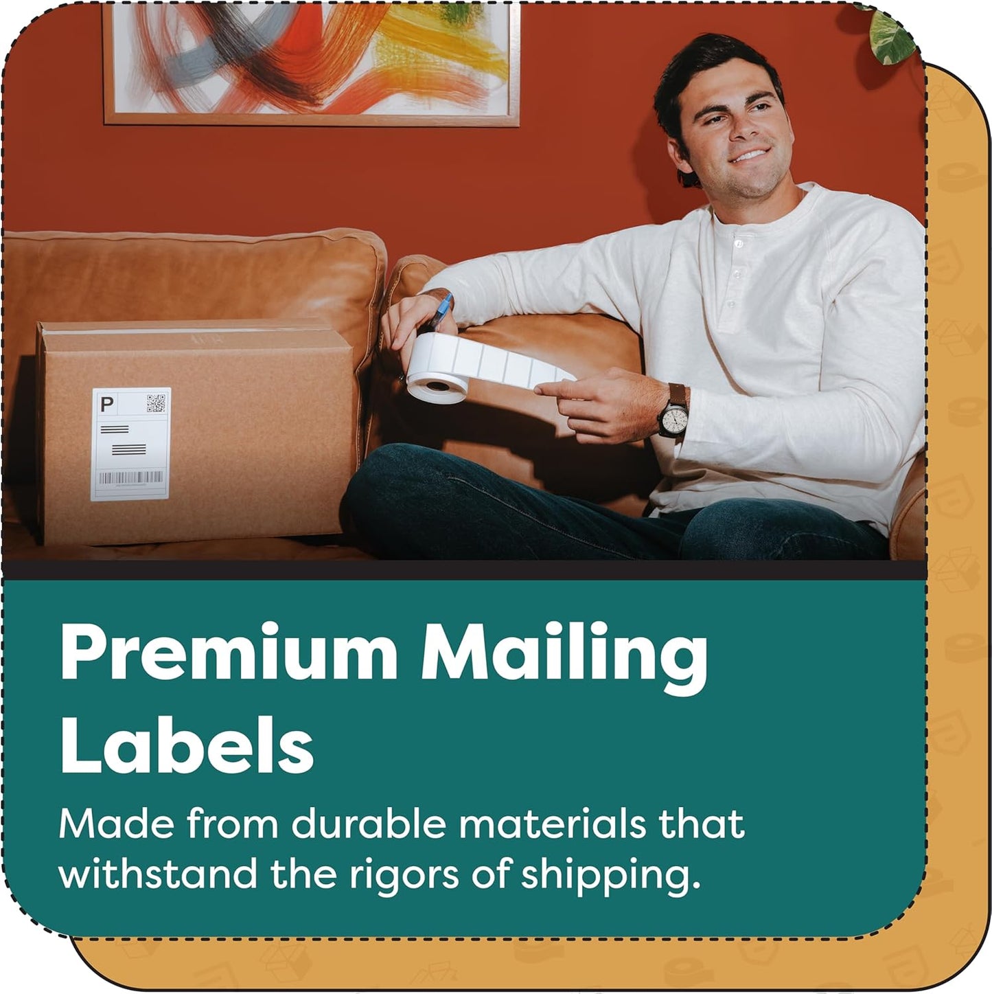Aegis Adhesives - 1.5" X 0.5" Direct Thermal Labels, Perforated & Compatible with Zebra Desktop Printers - NOT Rollo Compatible (12 Rolls, 2350/Roll)
