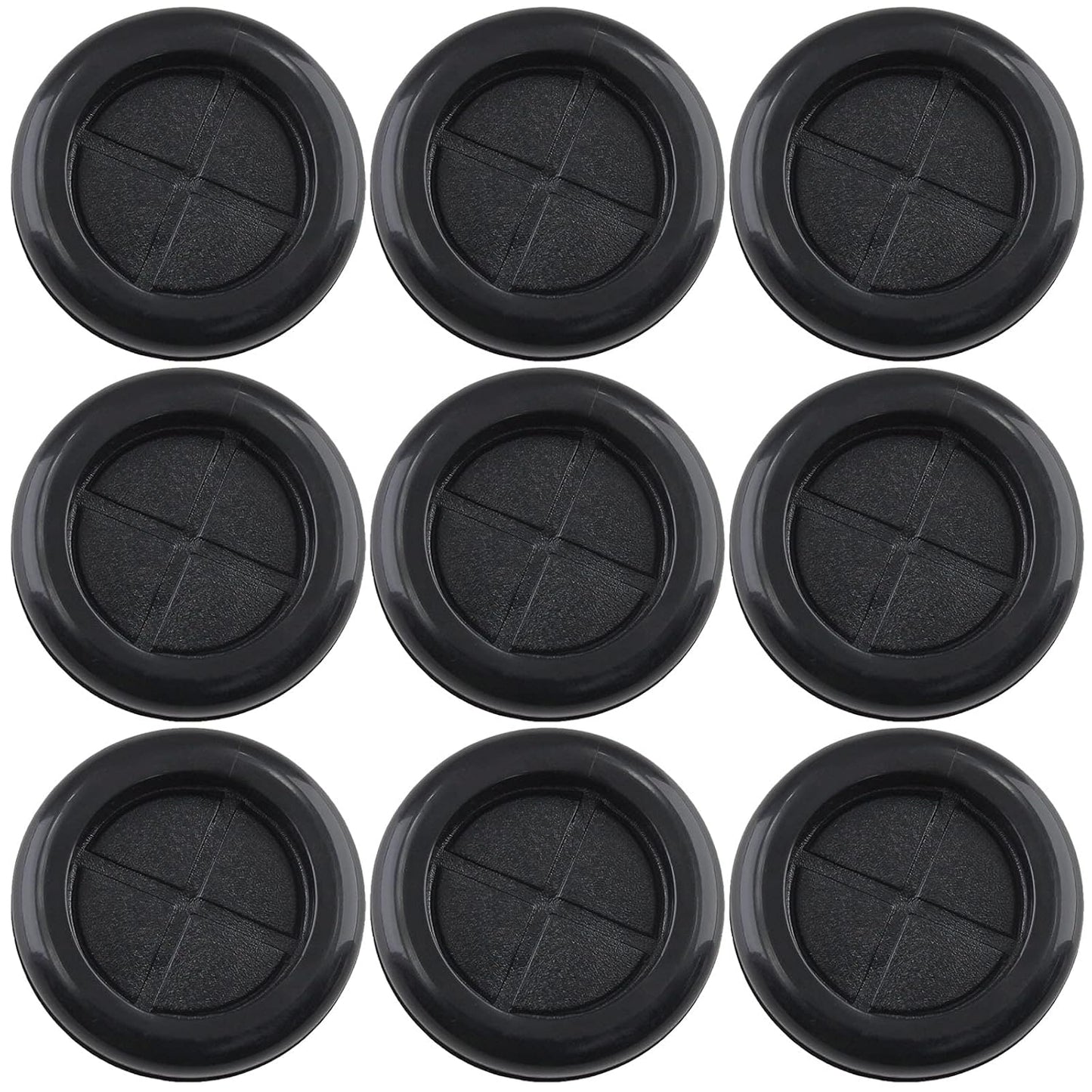 24 Pack 0.79" Inside Diameter 1" Drill Hole Rubber Grommet, Firewall Plug Grommet Rubber Grommets Wire Protection, Double Sided Round