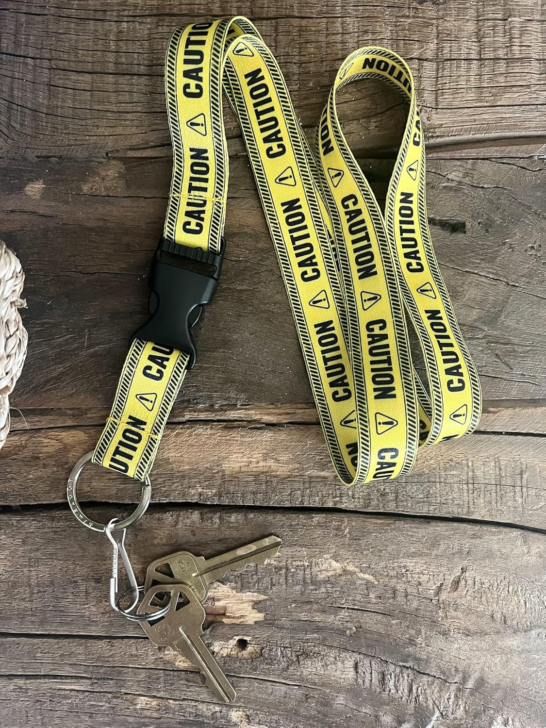 Limeloot Lanyard for Keys, ID Badge, Accessories | Neck Lanyard for Men and Women with Quick Release Buckle and Flat Ring