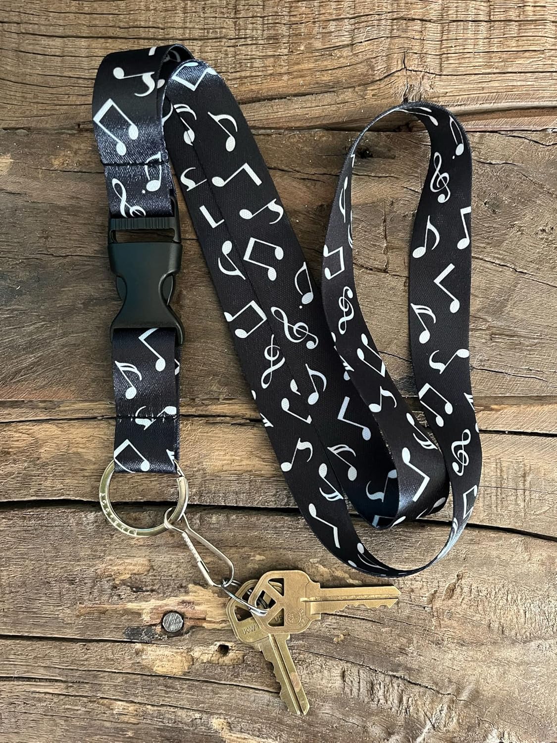 Limeloot Lanyard for Keys, ID Badge, Accessories | Neck Lanyard for Men and Women with Quick Release Buckle and Flat Ring