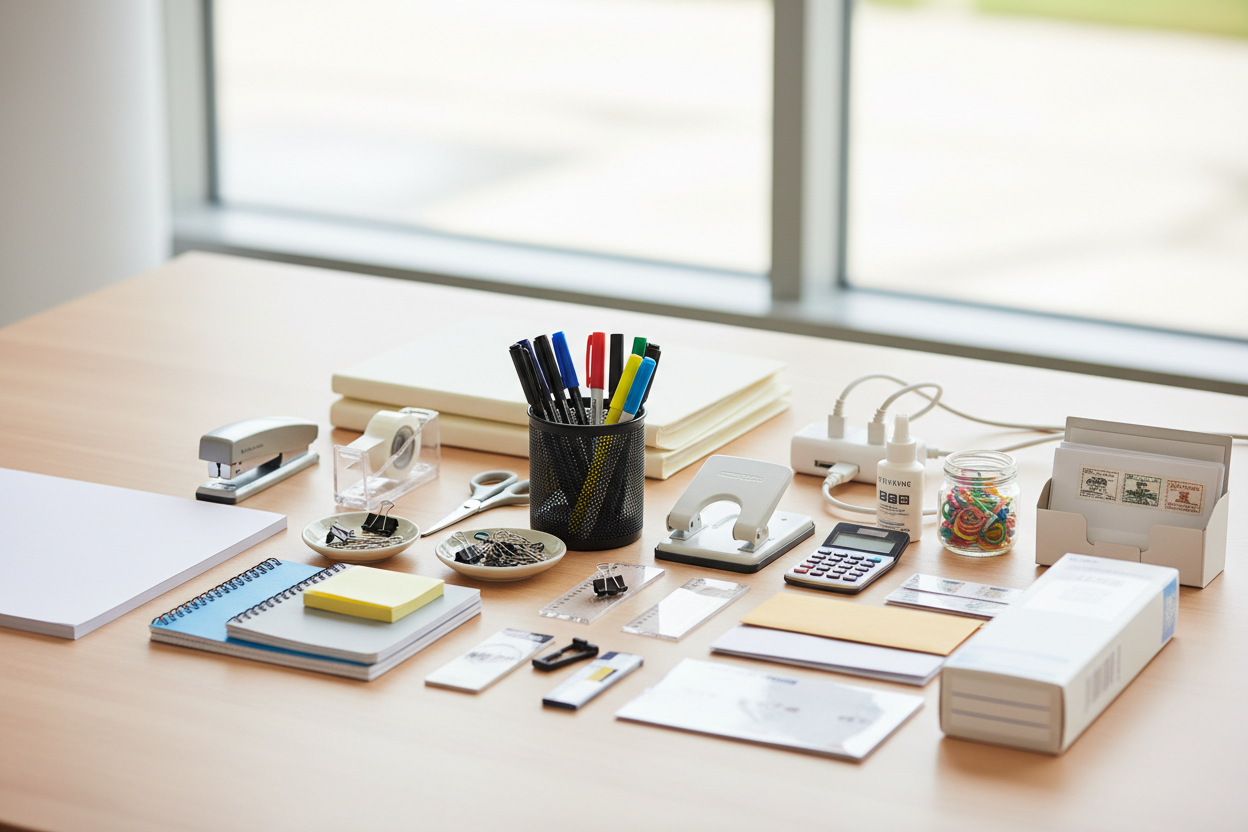 25 Essential Office Supplies Every Small Business Needs in 2026