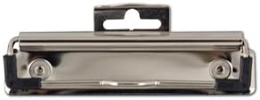 8.5x14 Clipboard Acrylic Panel Featuring a Low Profile Clip Blue