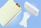 White Insert Labels for End Tab Chart Folders 3" x 1-1/2" Blank Writable Filing by DoctorStuff