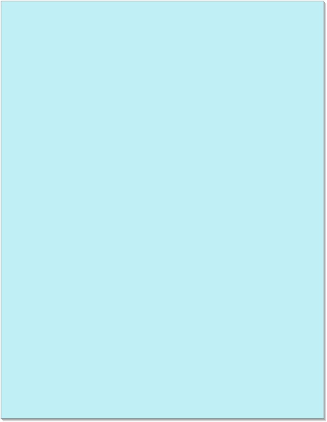 NextDayLabels - Pack of 500 Sheets 8-1/2" x 11" Letter Size CFB NCR (Carbon-Less) Paper, for Laser or Ink Jet Printer (Blue CFB)