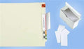 Clear Label Holder for End Tab Folders 3" x 1-1/2" by DoctorStuff