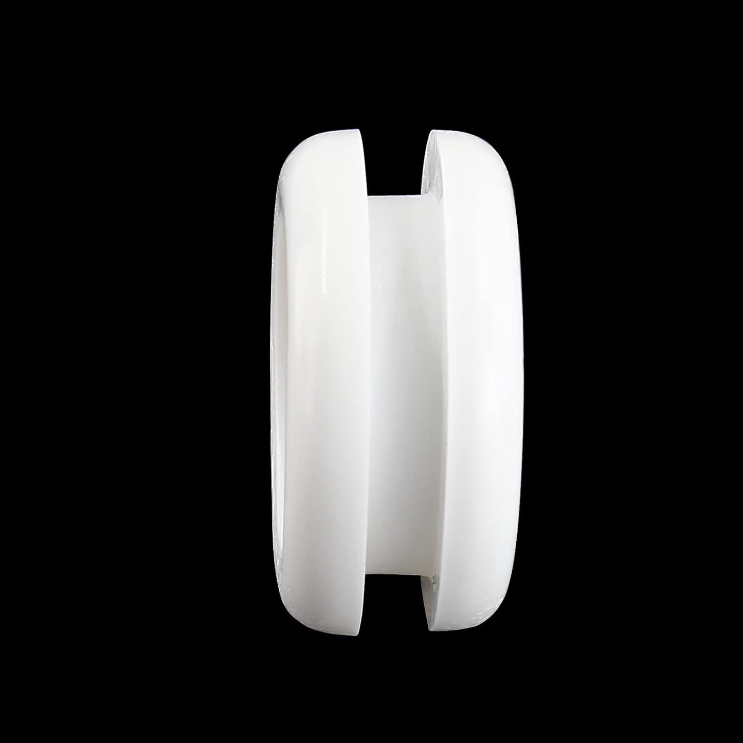 24 Pack Rubber Grommets 1/2" Inside Diameter 5/8" Drill Hole, Firewall Plug Grommet Rubber Grommets Wire Protection, Double Sided Round (White)