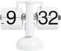 mooas Flip Desk Clock, Retro Vintage Design Auto Flip Clock Desk Clock Table by mooas