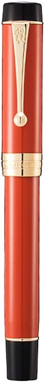 Jinhao 100 Fountain Pen Celluloid Classic Style, #6 Nib Smooth Writing Instrument with Refillable Converter and Pen Case Set