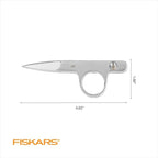 Gingher 4.5" Spring-Action Knife-Edge Thread Nippers, Stainless Steel Shears - Image 6