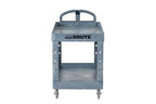 Rubbermaid Commercial Products BRUTE Heavy Duty 2-Shelf Utility/Service Cart - Image 2