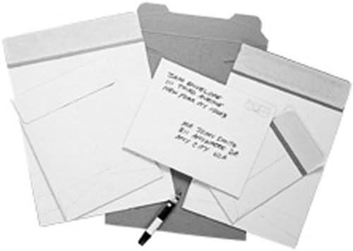 JAM PAPER Stay-Flat Photo Mailer Envelopes with Peel & Seal Closure - 13 x 18 - Brown Kraft - Sold Individually