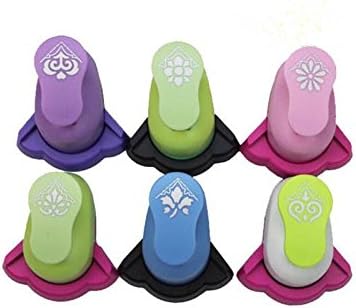 Fascola 1Pcs Embossing DIY Corner Paper Printing Card Cutter Scrapbook Shaper Large Embossing Device Hole Punch Kids Handmade Craft Gift, Total 12 Design (Style 10)