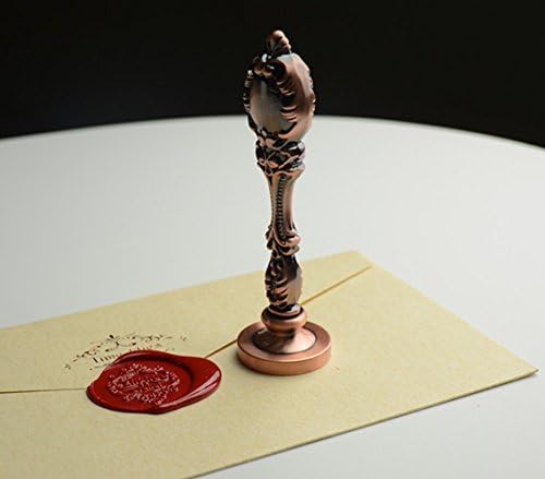 Vintage Customizable Personalized Custom Monogram Own Logo Design Wax Seal Stamp Silver Handle Set Weddng Invitations Christmas Card Gift Wrapping Envelope Package Parcel Seal Wax Seal Stamp