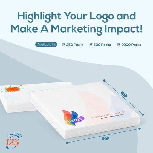 Personalized Sticky Notes 3" x 3" - Image 2