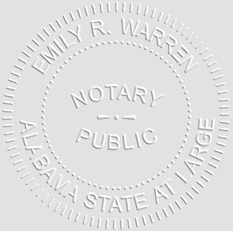MaxMark Notary Seal Round Embosser for Maryland State - Includes Gold Burst Seal Labels (50 Count)