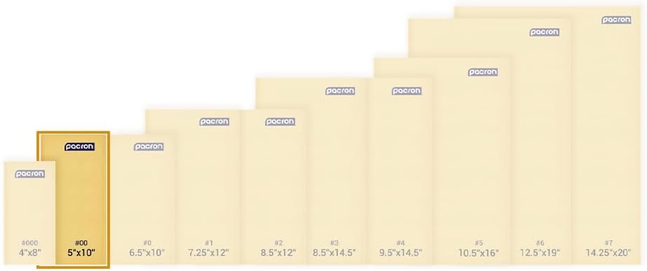 Kraft Bubble Mailers 250 Pack, 5 x 10 Inch Padded Shipping Envelopes, Yellow Mailing Envelopes for Documents & Packages, Durable & Lightweight, Made in USA