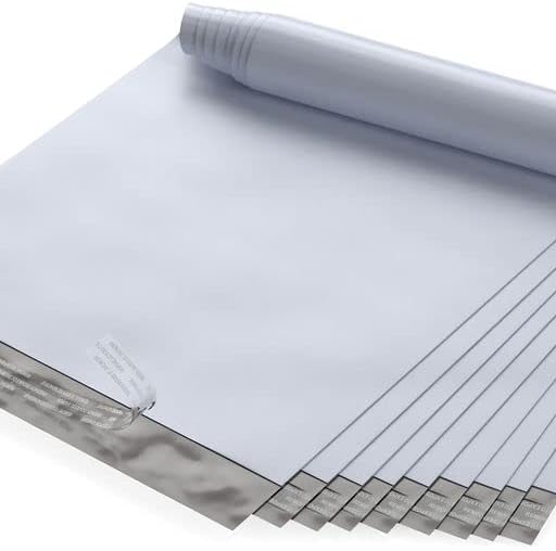 9" X 12" Poly Mailers, 200 Count White Polymailer Shipping Envelopes for Clothes 2 Mil Unpadded Waterproof Opaque Self-Seal Poly Bags with Tear/Puncture Proof Adhesive Strip
