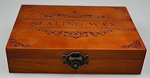 MNYR Vintage Customize Personalized Custom Monogram Letter Logo Design Sealing Wax Seal Stamp Wedding Invitations Christmas Wax Stamp Red Brass Metal Handle Candle Melting Spoon Wood Gift Box Set