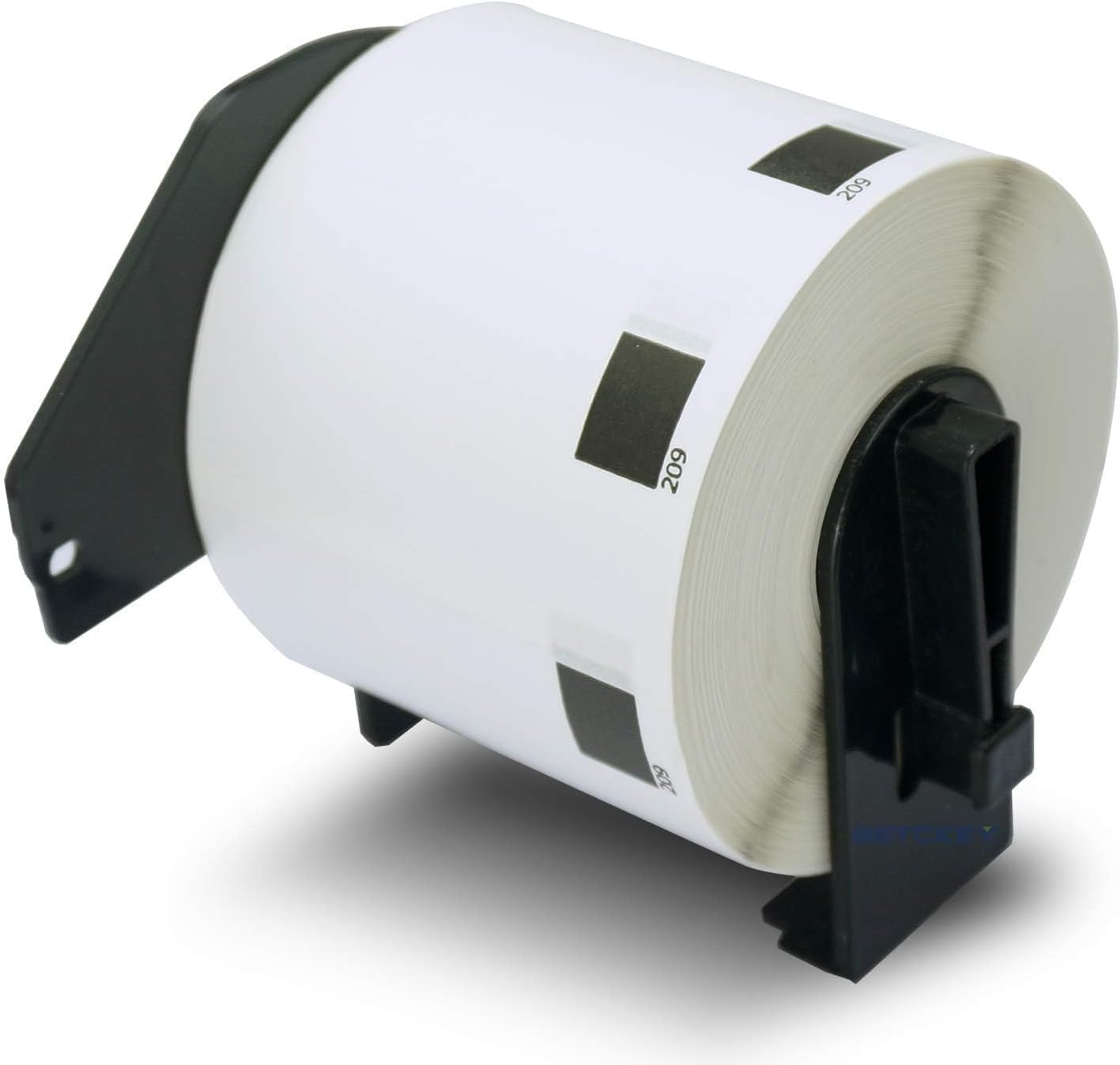 BETCKEY - Compatible Barcode Labels Replacement for Brother DK-1209 (2.4 in x 1.1 in), Use with Brother QL Label Printers [1 Roll/800 Labels]