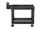 Rubbermaid Commercial Products 2-Shelf Utility/Service Cart, Lipped Shelves - Image 21
