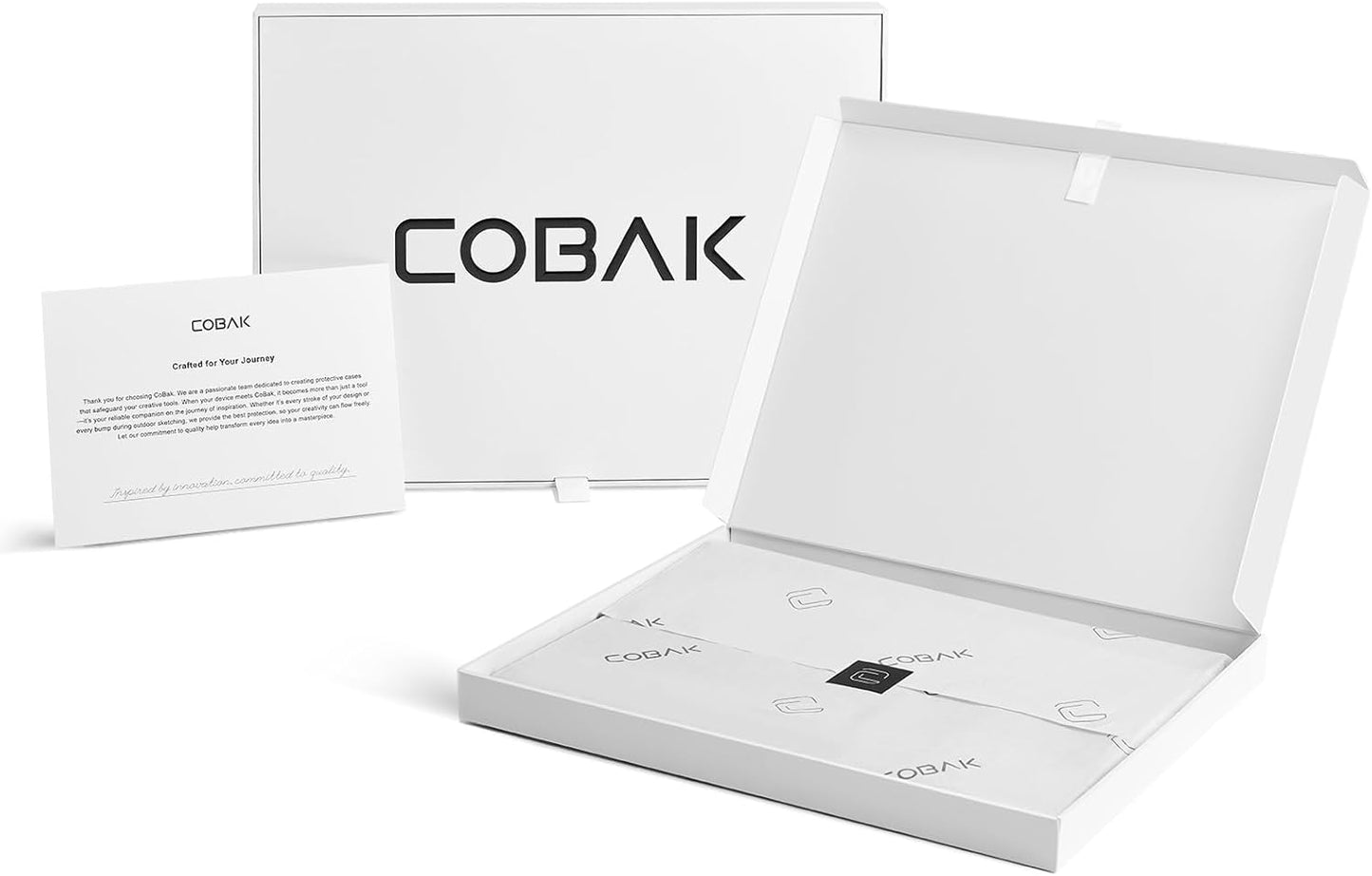 CoBak Premium PU Leather Case for Remarkable Paper Pro 11.8" (2024) – Slim Magnetic Back Cover with Auto Sleep/Wake, Folder Design, Magnetic Pen Holder Strap, Gray Leather