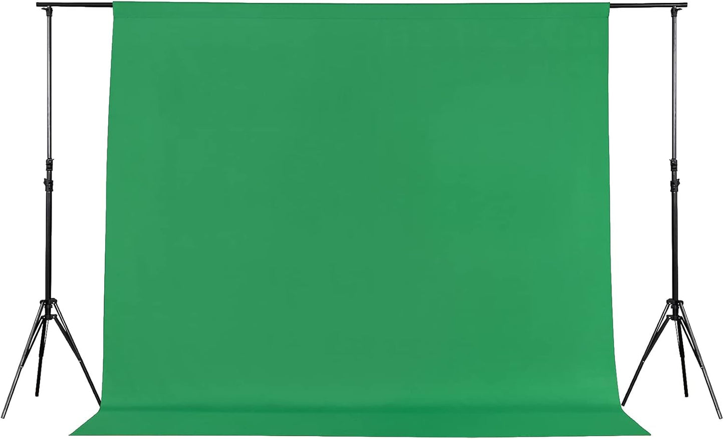 Joccun 6X9FT Green Backdrop Background for Photography,Polyester Backdrop Curtain Background Screen for Photography,Photoshoot,Video Recording,Studio(6X9ft,Green)