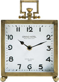 NIKKY HOME Vintage Gold Table Clock, Silent Classic Large Mantel Clock | by NIKKYHOME