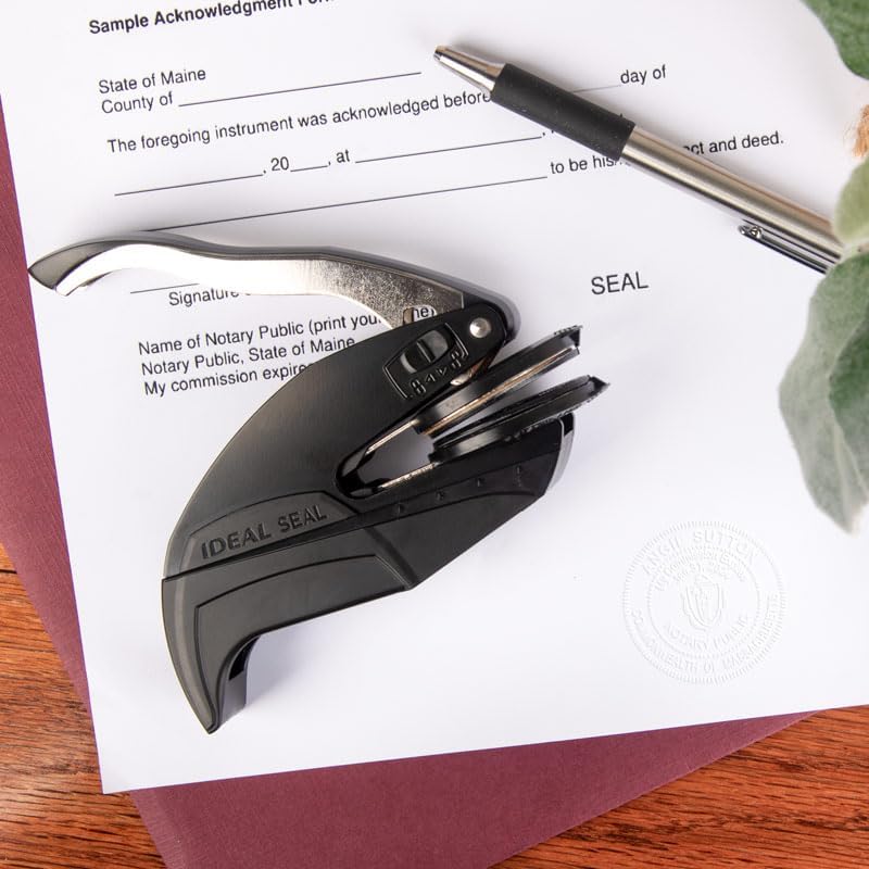 South Carolina Round Notary Embosser | Official State Embosser | Official Seals | Meets State Specifications (South Carolina, Round Embosser)