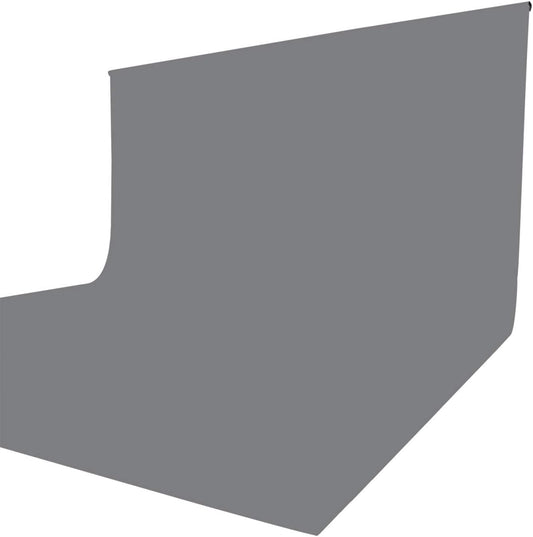 ISSUNTEX 6X9 ft Background Muslin Backdrop, Photo Studio, Collapsible High Density Screen for Video Photography and Television-Gray