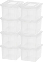 IRIS USA File Box, Plastic File Organizer by IRISUSA