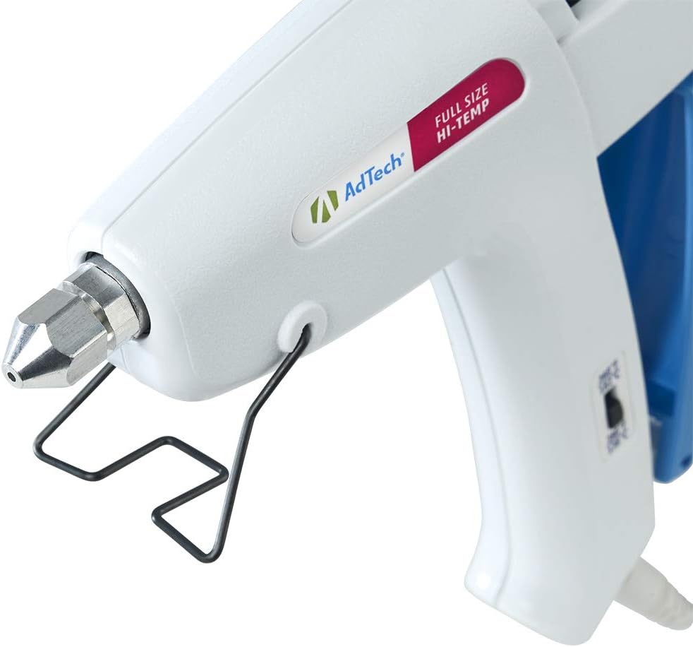 AdTech Ultimate Cordless Dual Temp Hot Glue Gun Kit - Fast Heating, High Output, 40 Watts, Ergonomic Palm Trigger