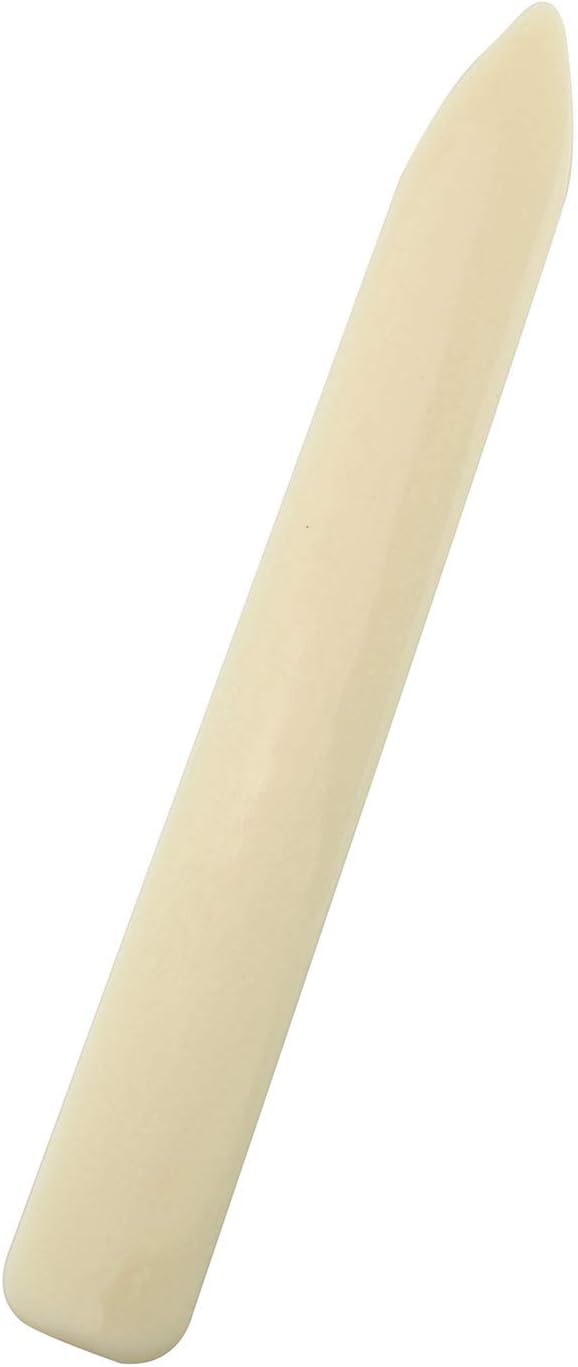 Tegg Bone Folder 2PCS Bone Paper Creaser Scoring Board Tool for Making Card Bookbinding Paper Crafts Leather Crafts
