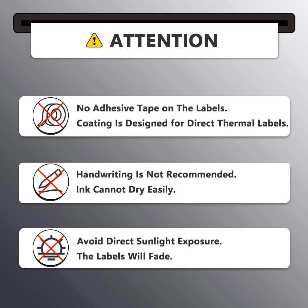 BETCKEY - 3" x 2" (76 mm x 51 mm) Multipurpose & Shipping Labels Compatible with Zebra & Rollo Label Printer,Premium Adhesive & Perforated [10 Rolls, 7500 Labels]