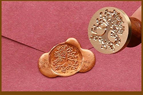 Retro Customize Personalized Custom Monogram Letter Your Own Logo Design Sealing Wax Seal Stamp Wedding Invitations Christmas Mother Gift Card Stationary Wax Seal Stamp Rosewood Handle Set