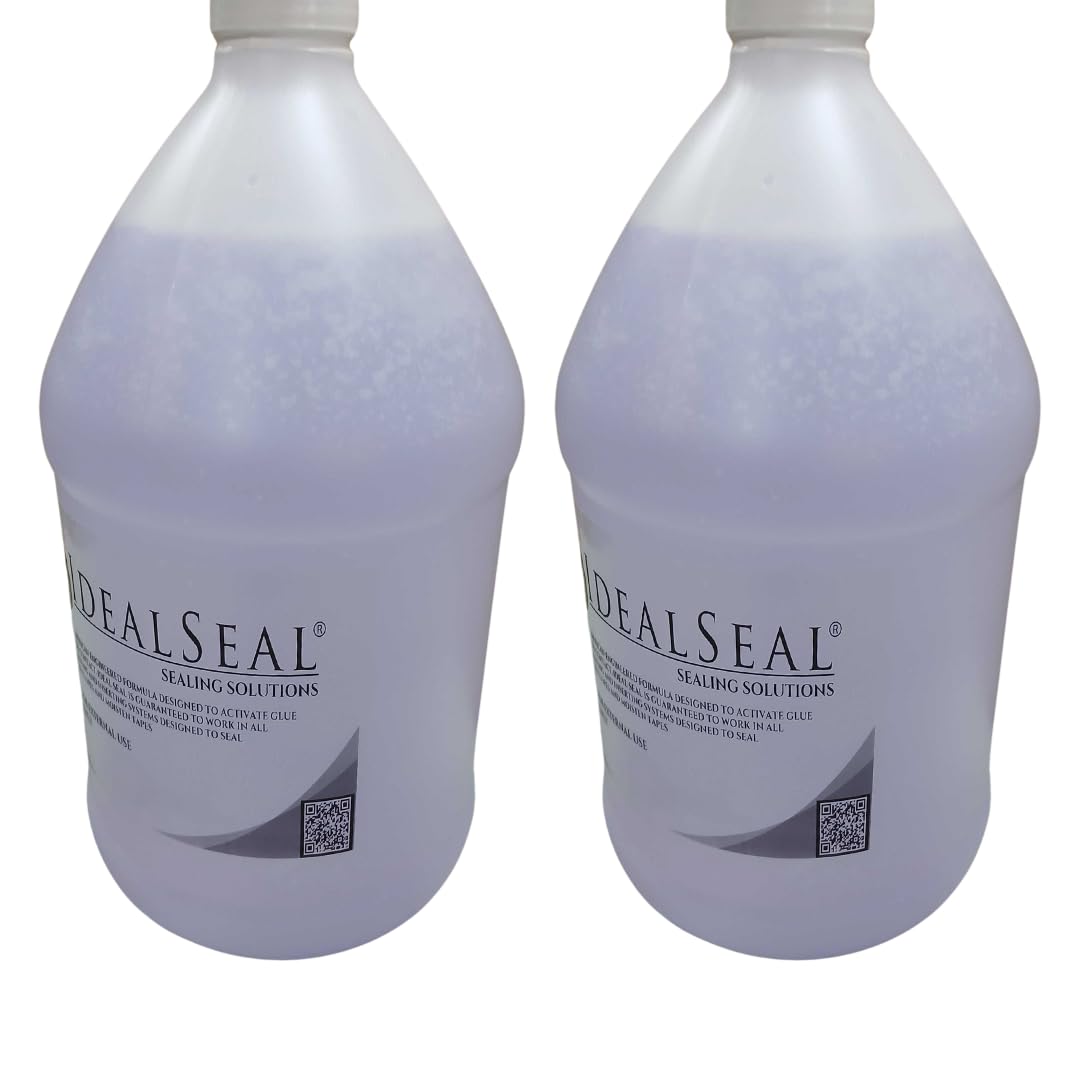 PB 608-0 E-Z Seal Sealing Solution Genuine Compatible IDEALSEAL Half Gallon (64 oz) of Sealing Solution DM Series Mailing Systems (2-Half-Gallons)