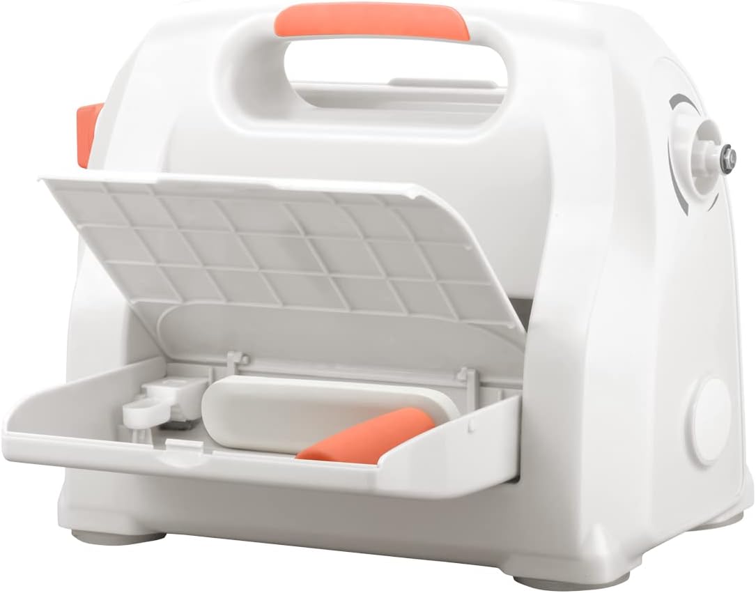 Bira 6 inch Adjustable Die Cutting & Embossing Machine STARTER KIT, 15 pc. Feeding Slot 6-1/4" for 6" Paper and Other Materials (Starter Kit)